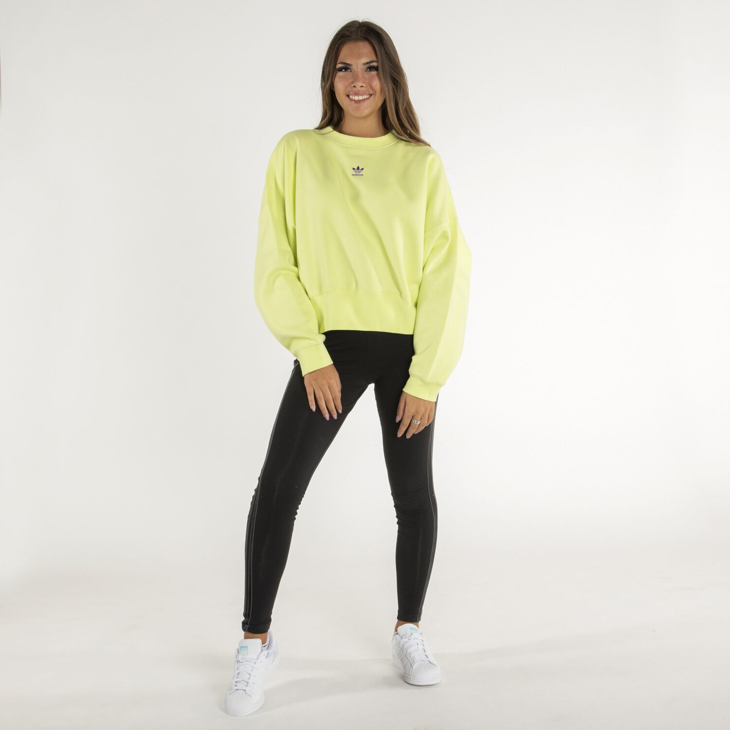 Neon yellow sale adidas jumper