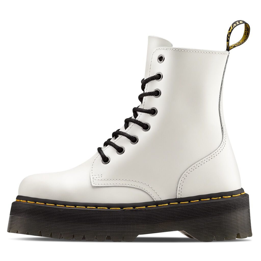 Dottor martens bianchi hot sale