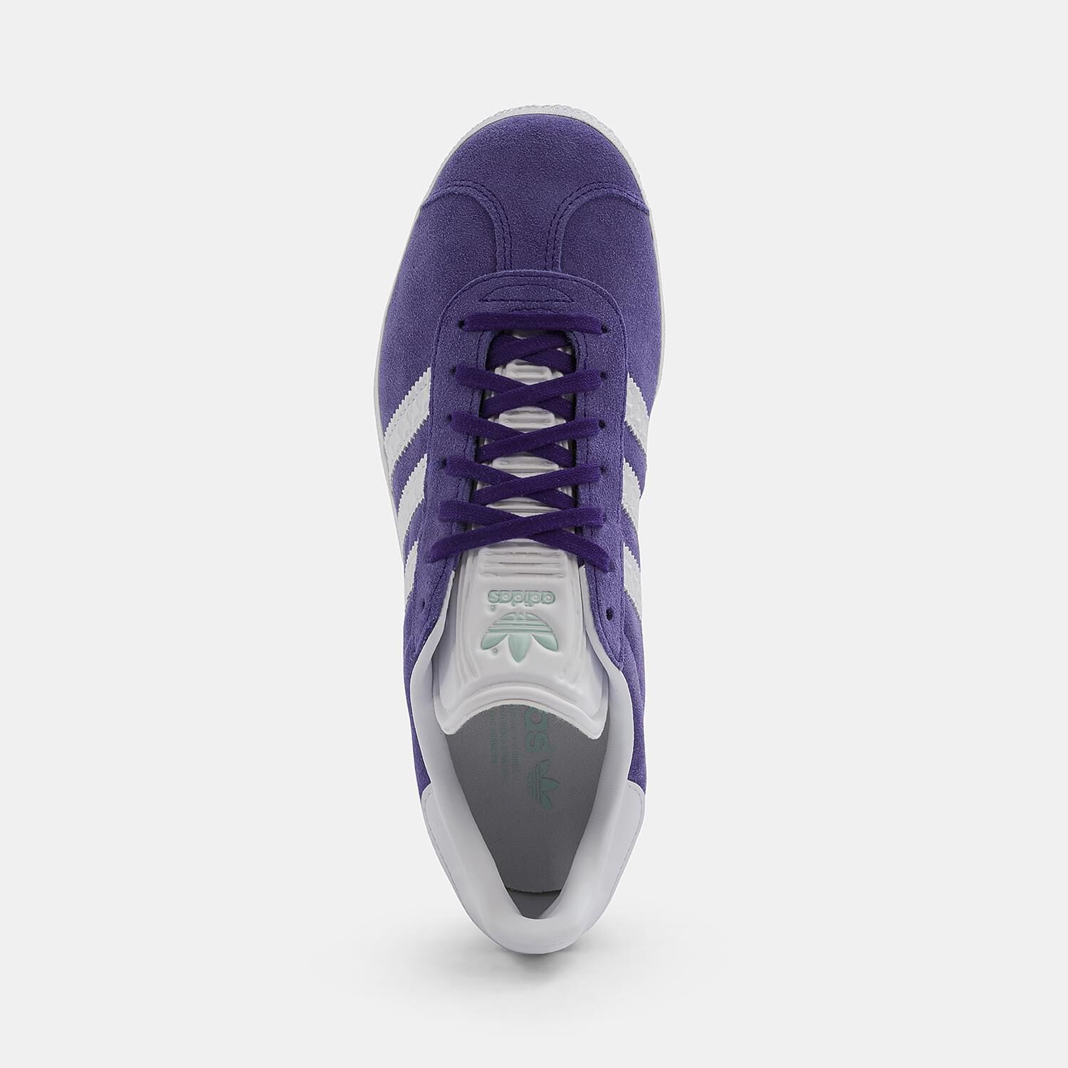 Adidas gazelle purple white online