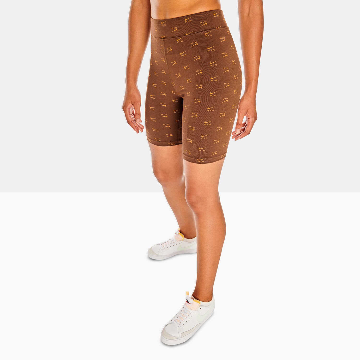 Nike air allover best sale logo print bike short