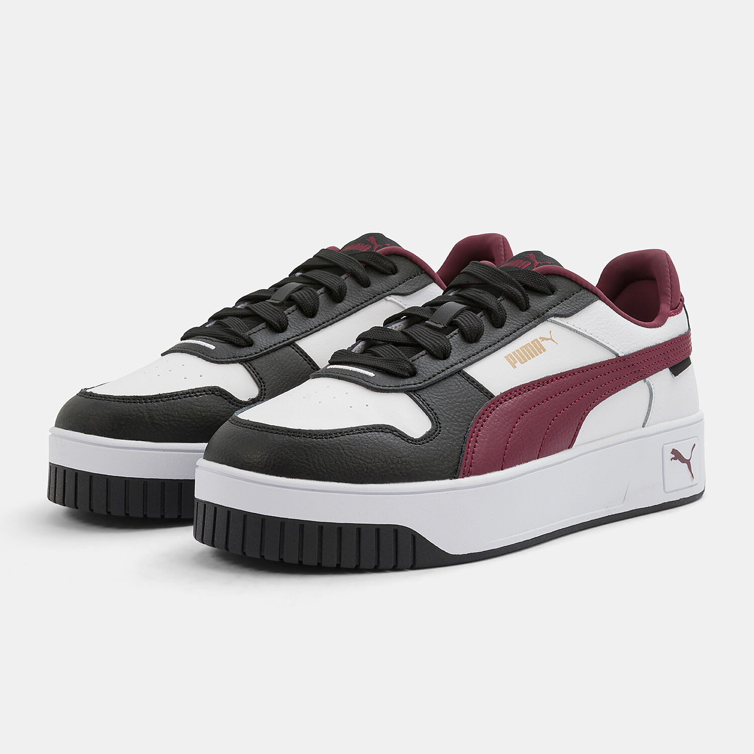 Puma Carina Street burgundy black and white AW LAB
