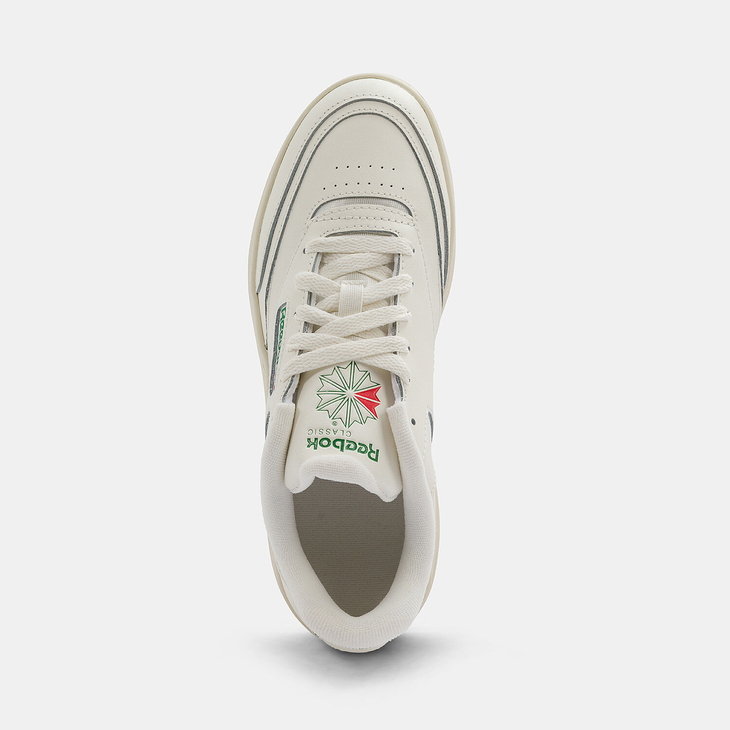 Reebok Club C Extra beige and green AW LAB
