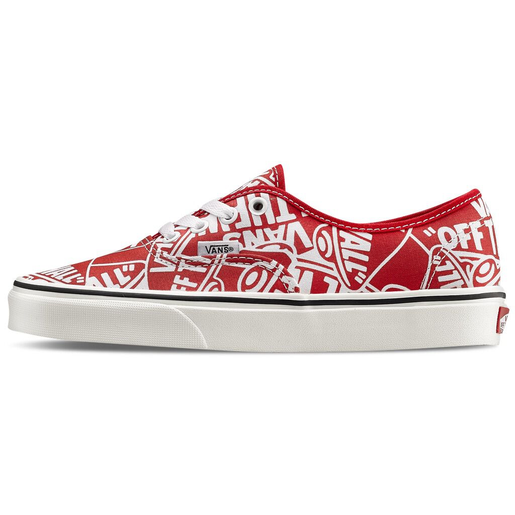 Vans authentic womens red online