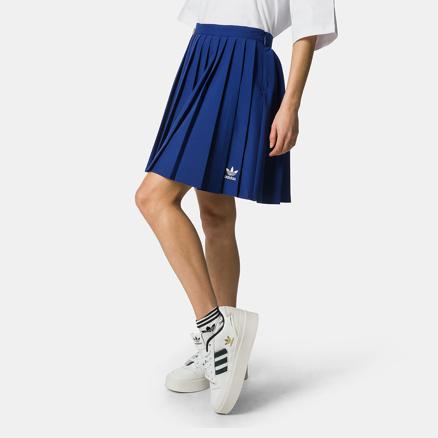 Adidas pleated skirt discount