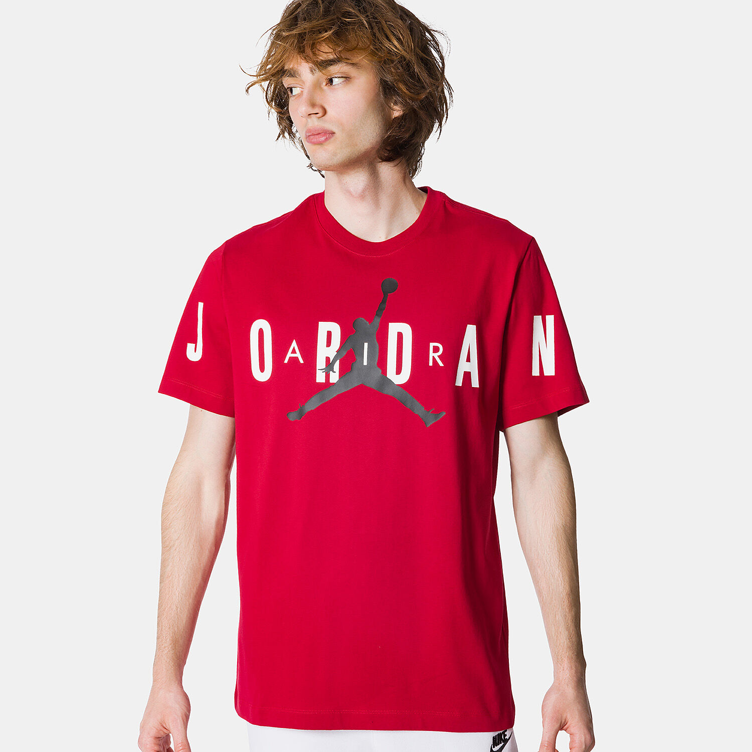 T shirt jordan rossa on sale
