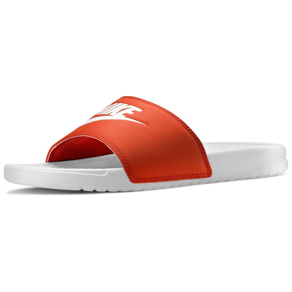 Nike benassi jdi red top