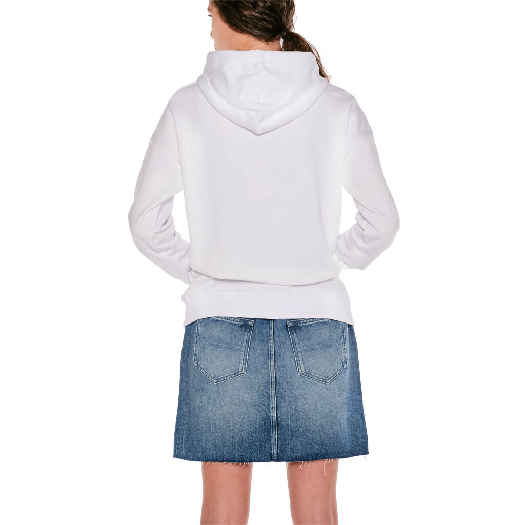 LOGO NASA SWEATSHIRT white AW LAB
