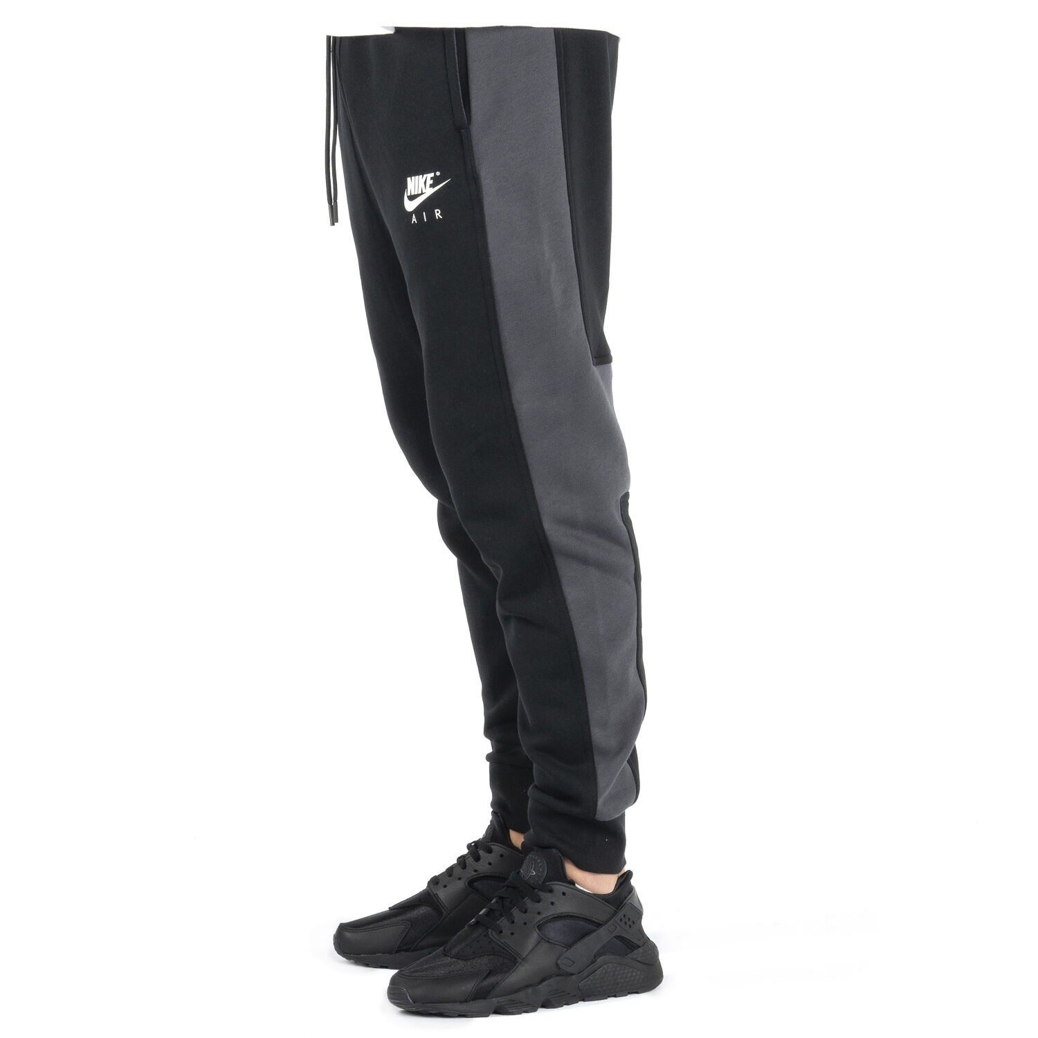 NIKE AIR PANTS MEN S PANTS BLACK WHITE GREY AW LAB