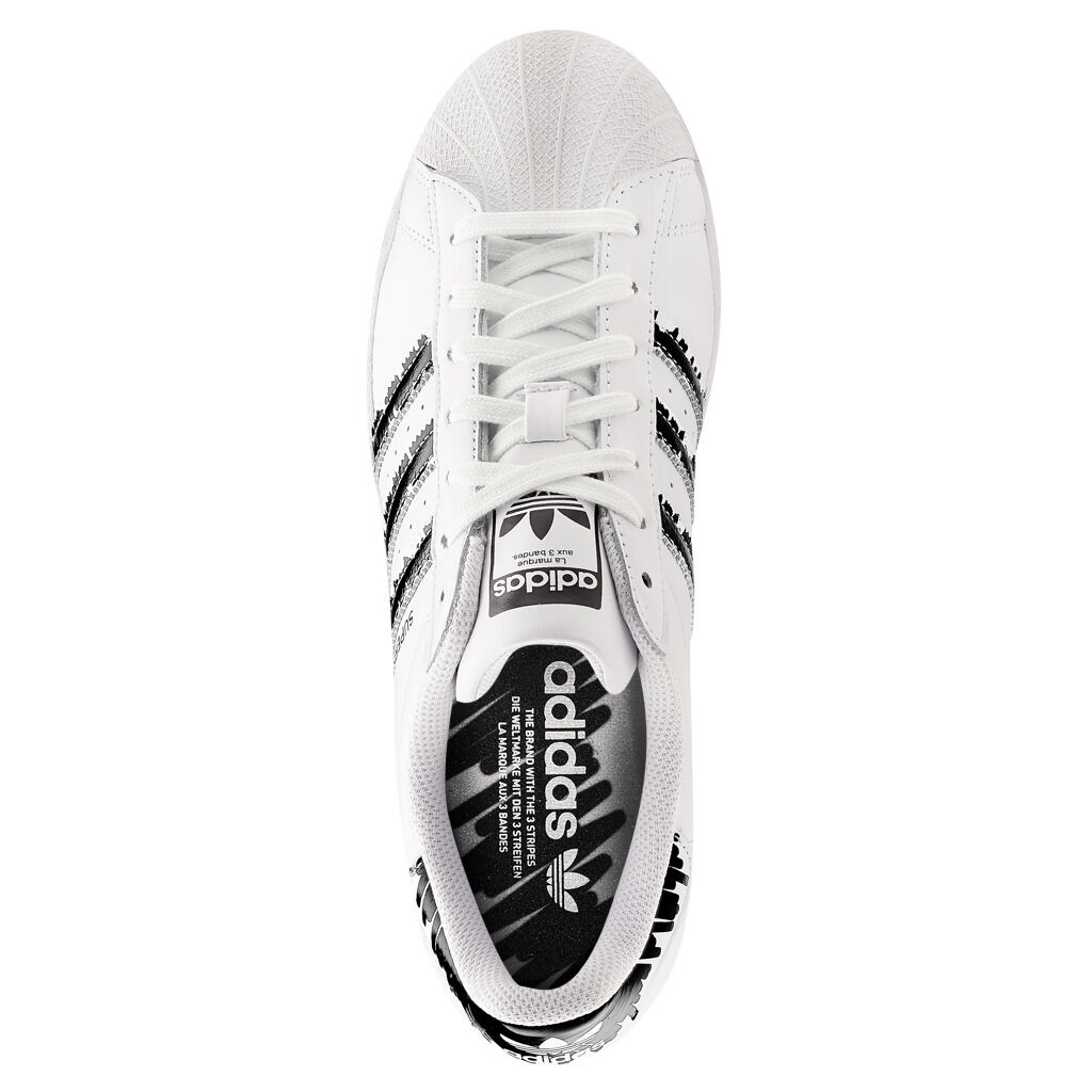 Superstar black clearance and white floral