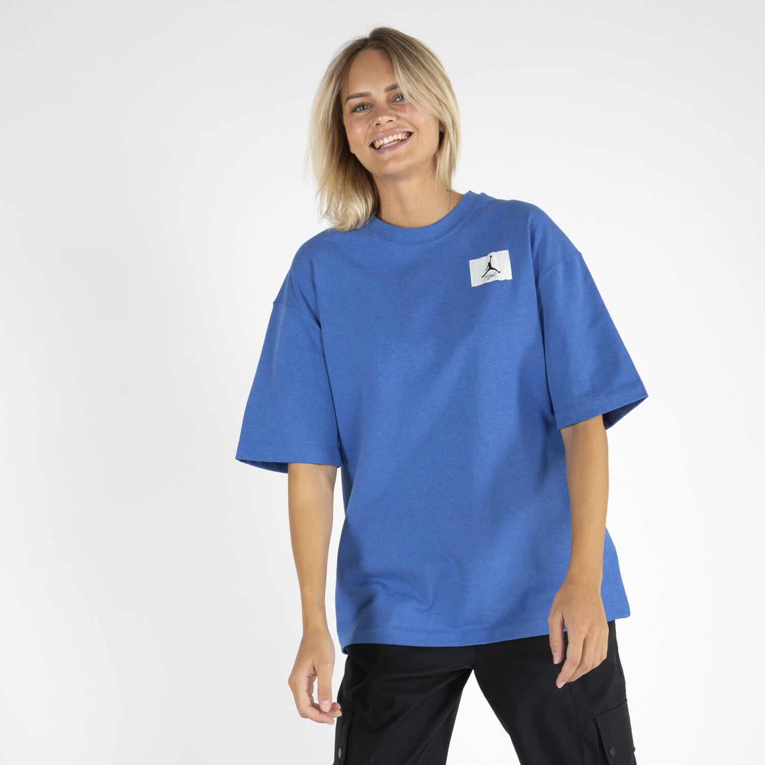 Light blue jordan t shirt on sale