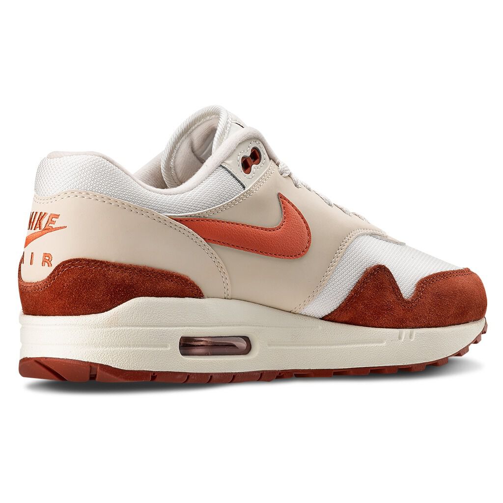 Nike Air Max 1 men s red and white shoes AW LAB