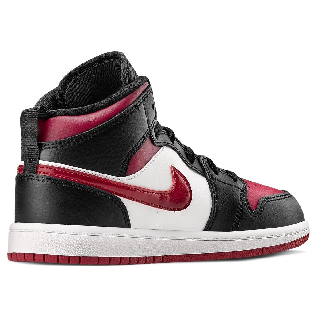 Air jordan 1 2025 mid nere e rosse