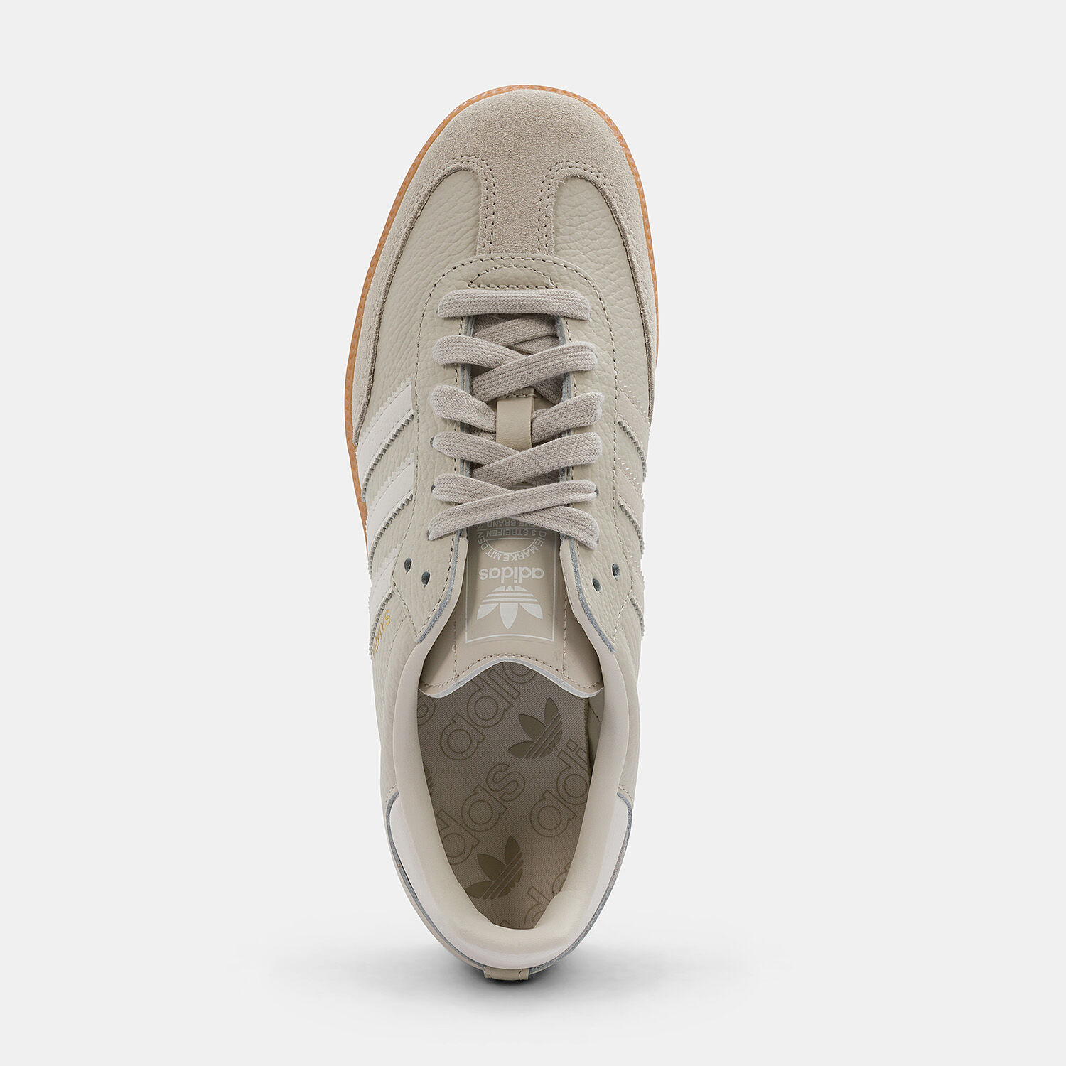 Adidas samba beige white deals