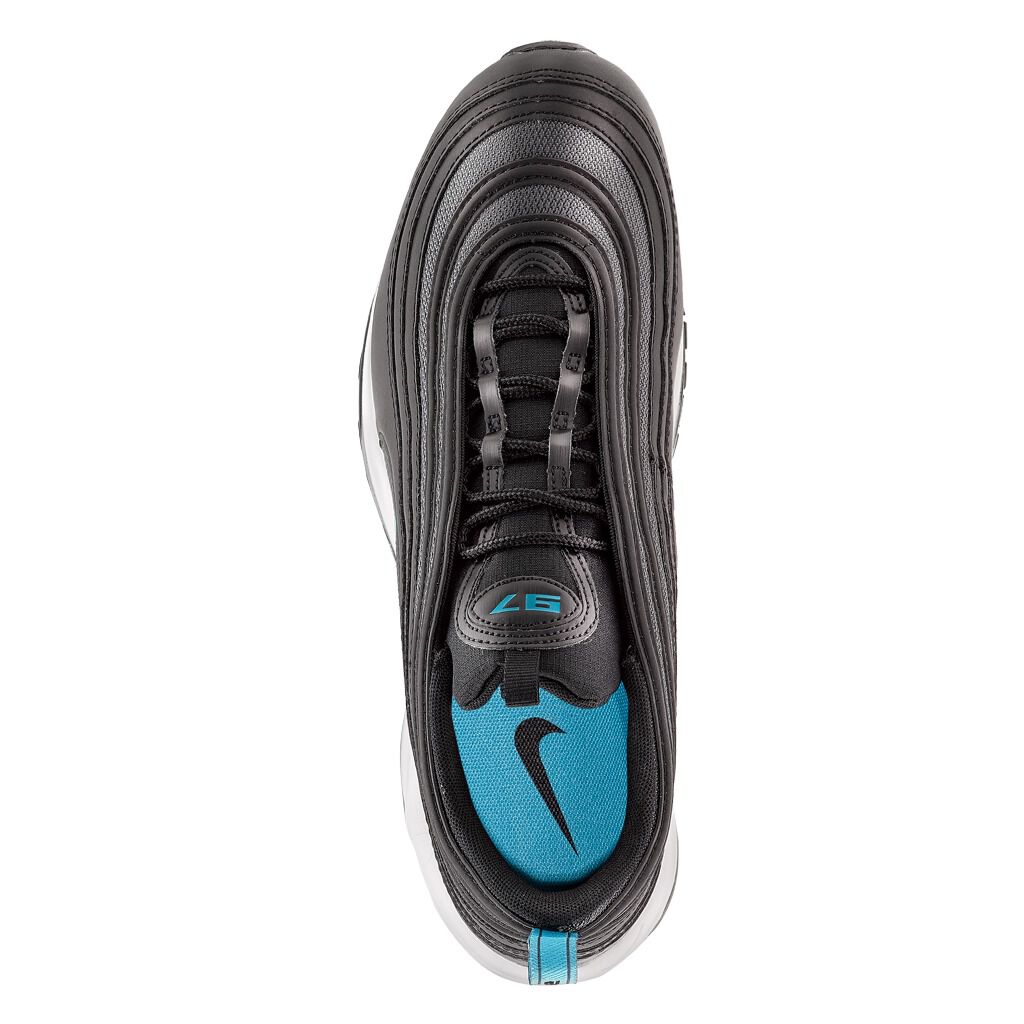 Nike air max 97 black sales blue fury