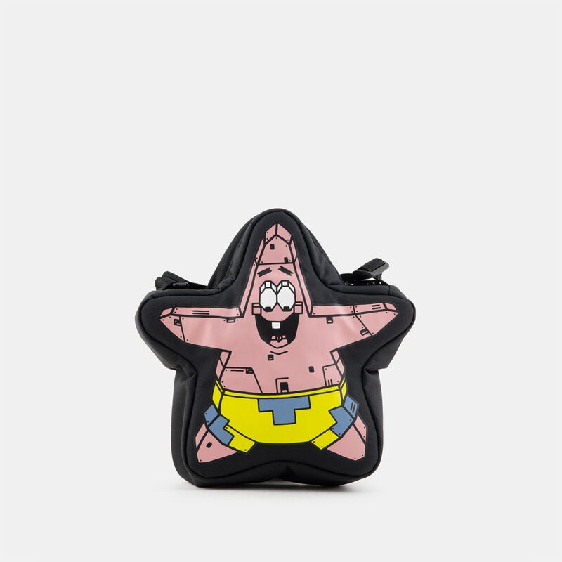 Crossbody bag Eastpak x Spongebob Star Mini, black/multicolor