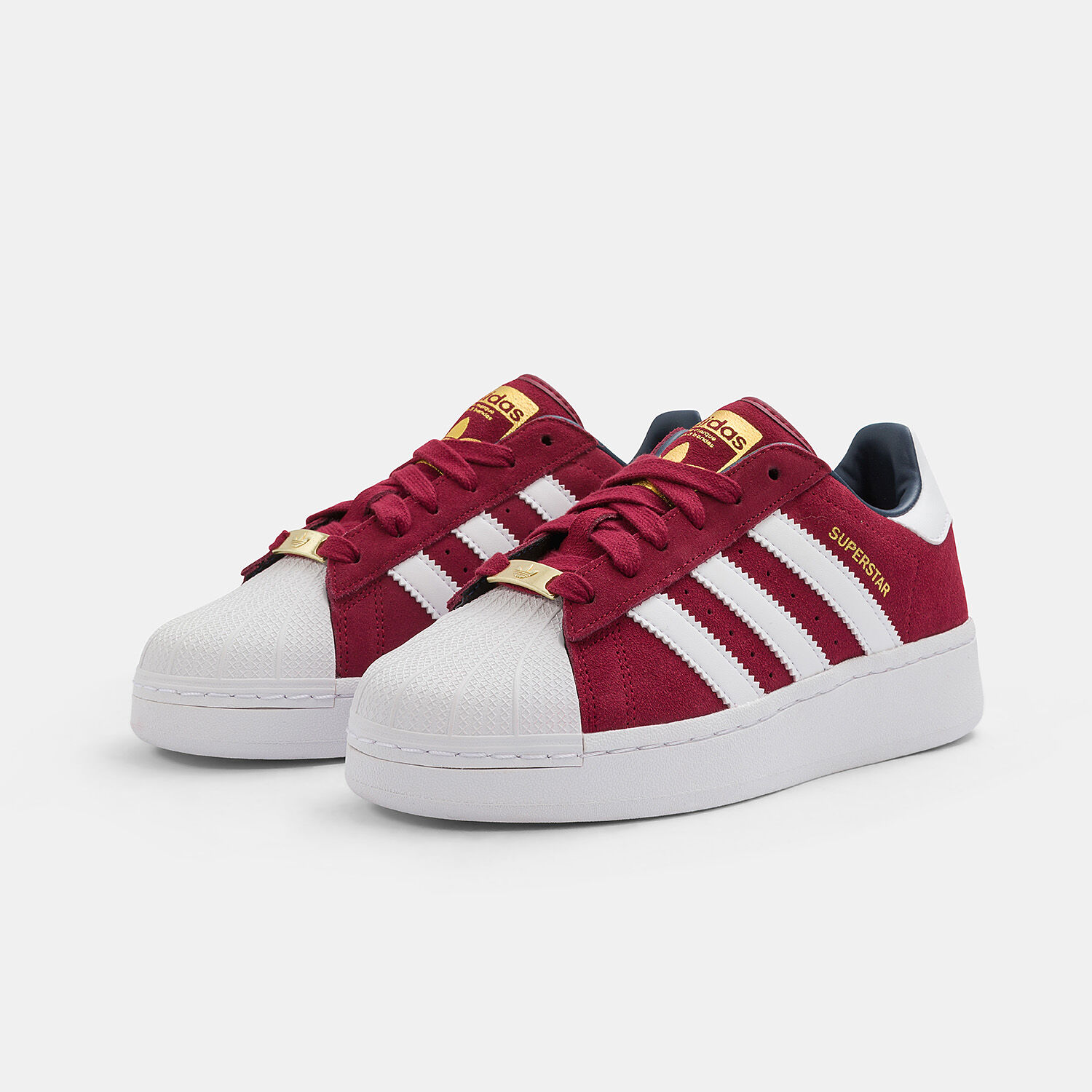 adidas Superstar XLG red gold and white AW LAB