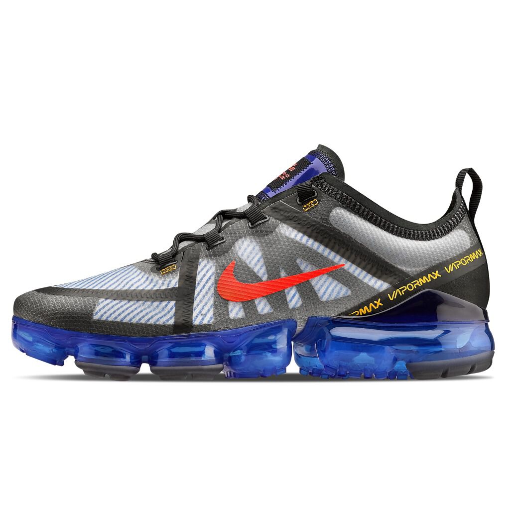 NIKE AIR VAPORMAX 2019 black blue and grey SHOES AW LAB
