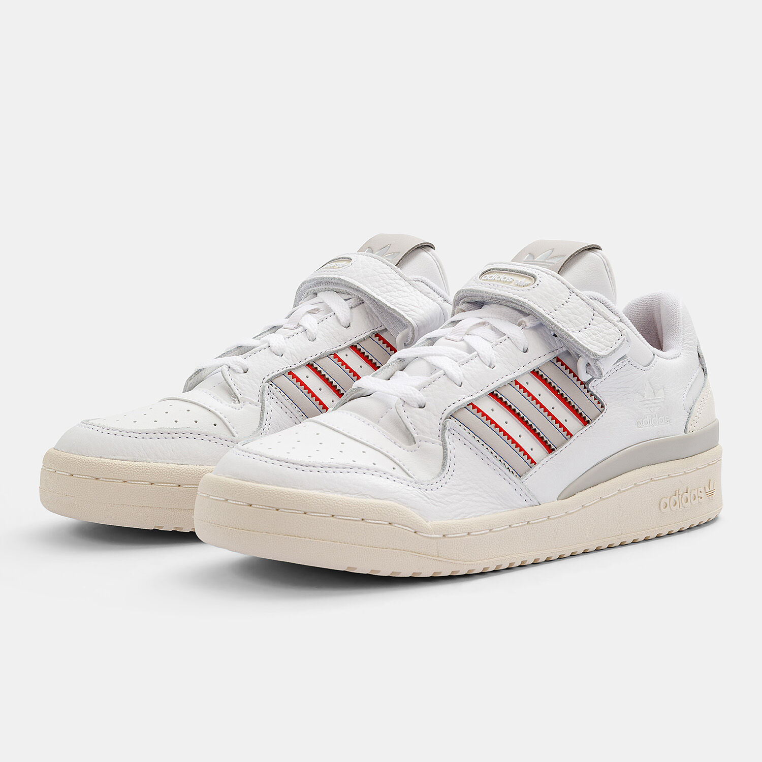 adidas Forum Low white grey and red AW LAB