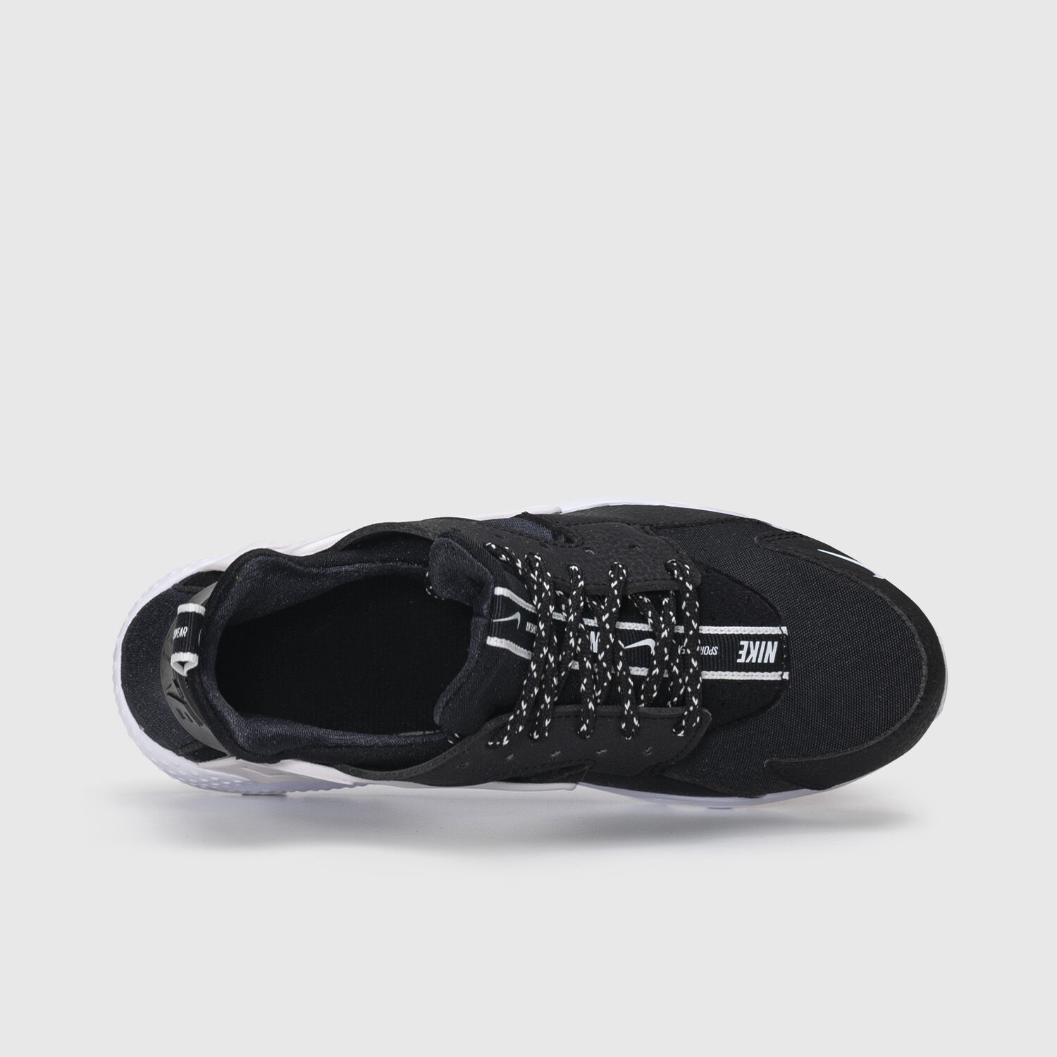 Nike Air Huarache Run black and white AW LAB