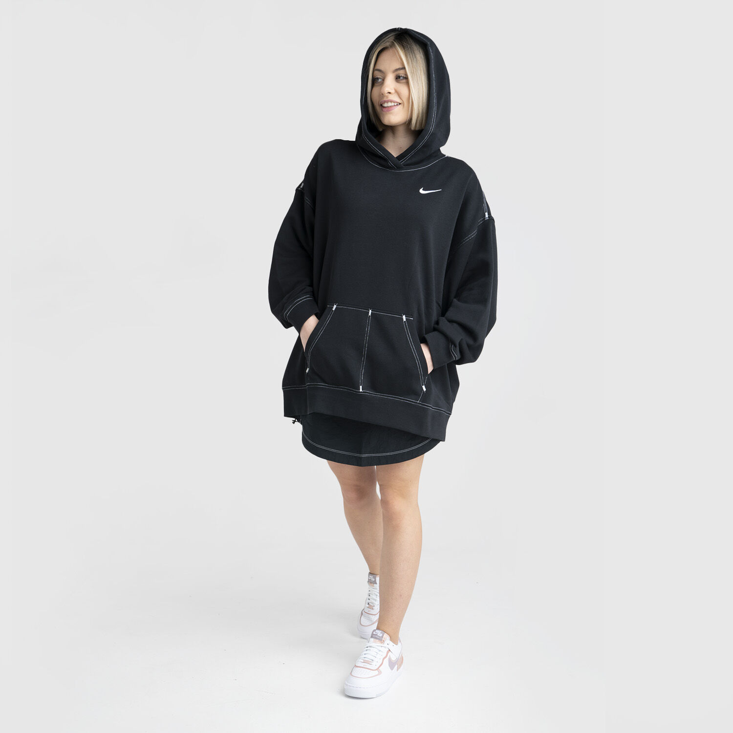 Nike Sportswear Swoosh Hoodie black AW LAB