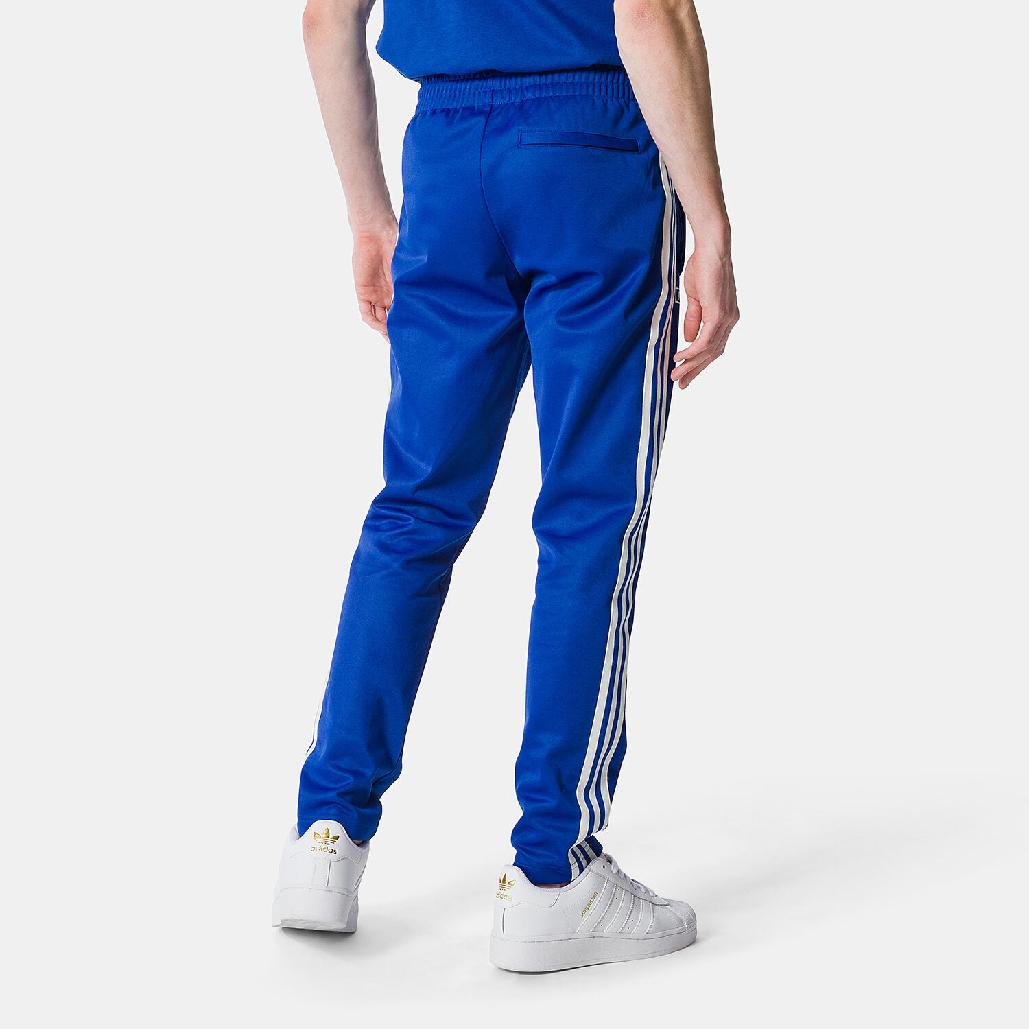 adidas italy beckenbauer tracksuit bottoms blue AW LAB