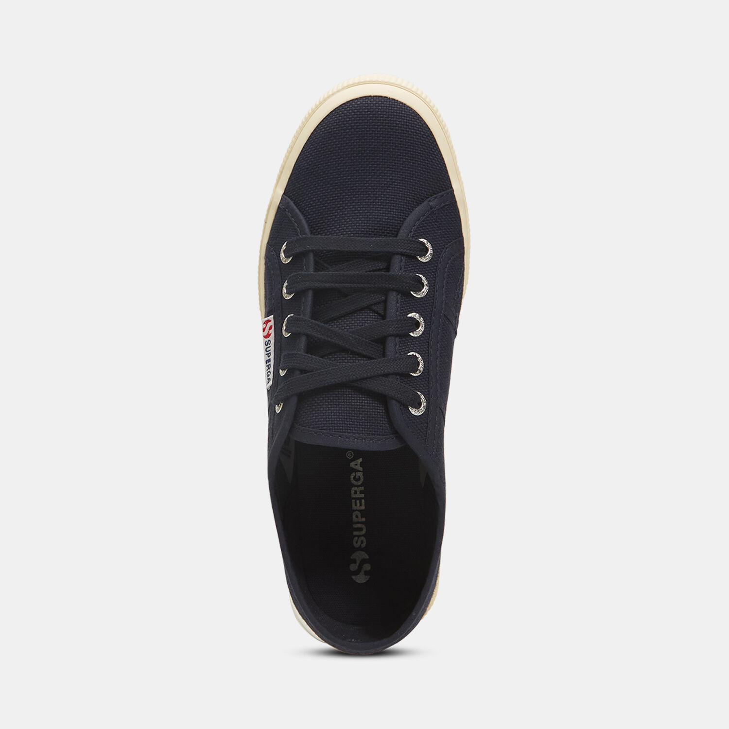 Superga 2750 Classic brown dark blue and white AW LAB