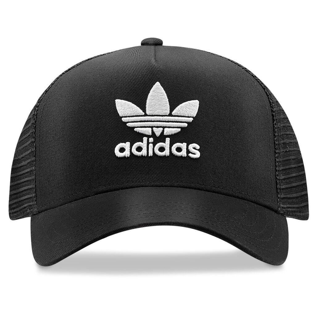 Adidas trefoil trucker hat hot sale
