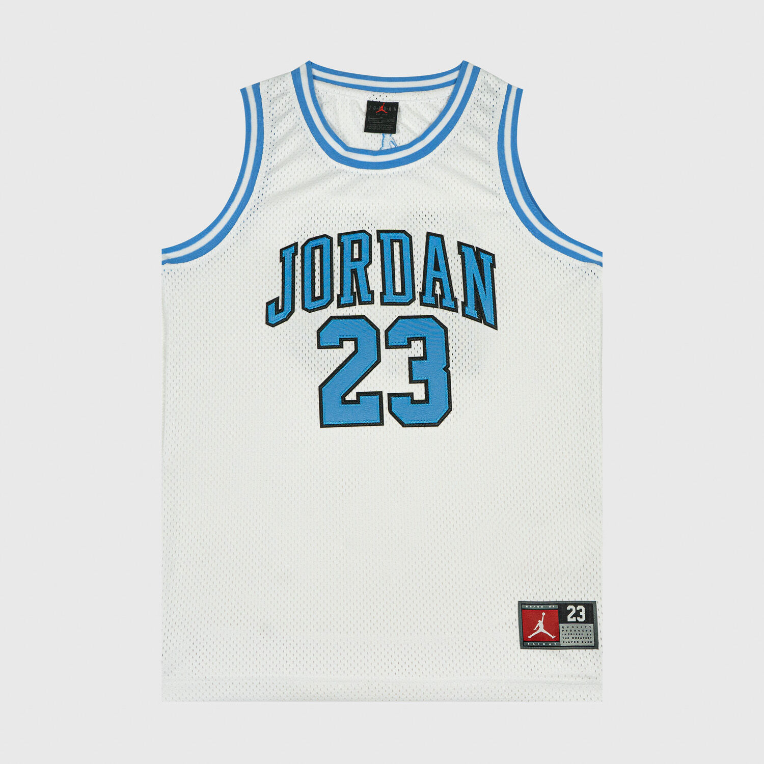 Canotta jordan bianca new arrivals