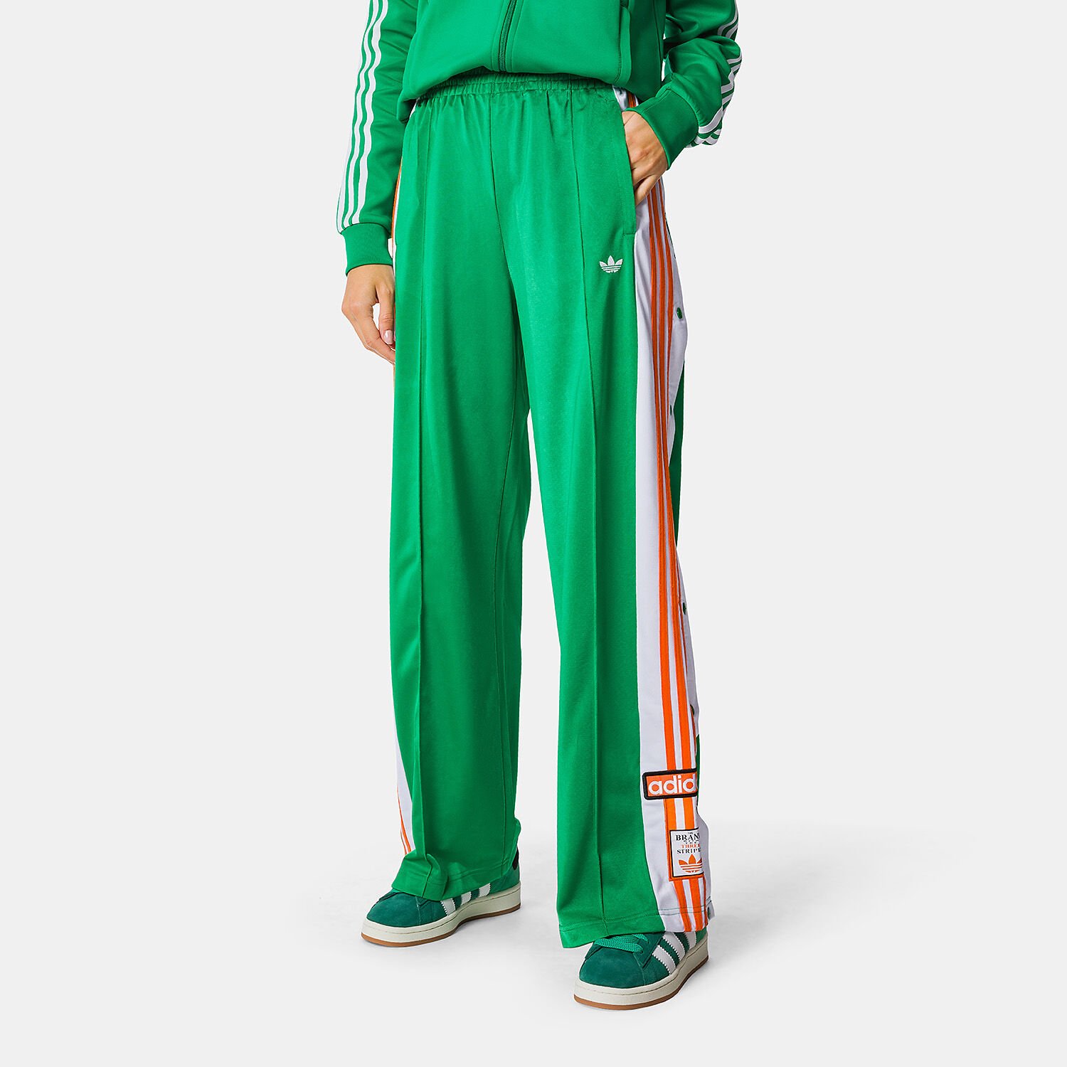 Green shop adibreak pants