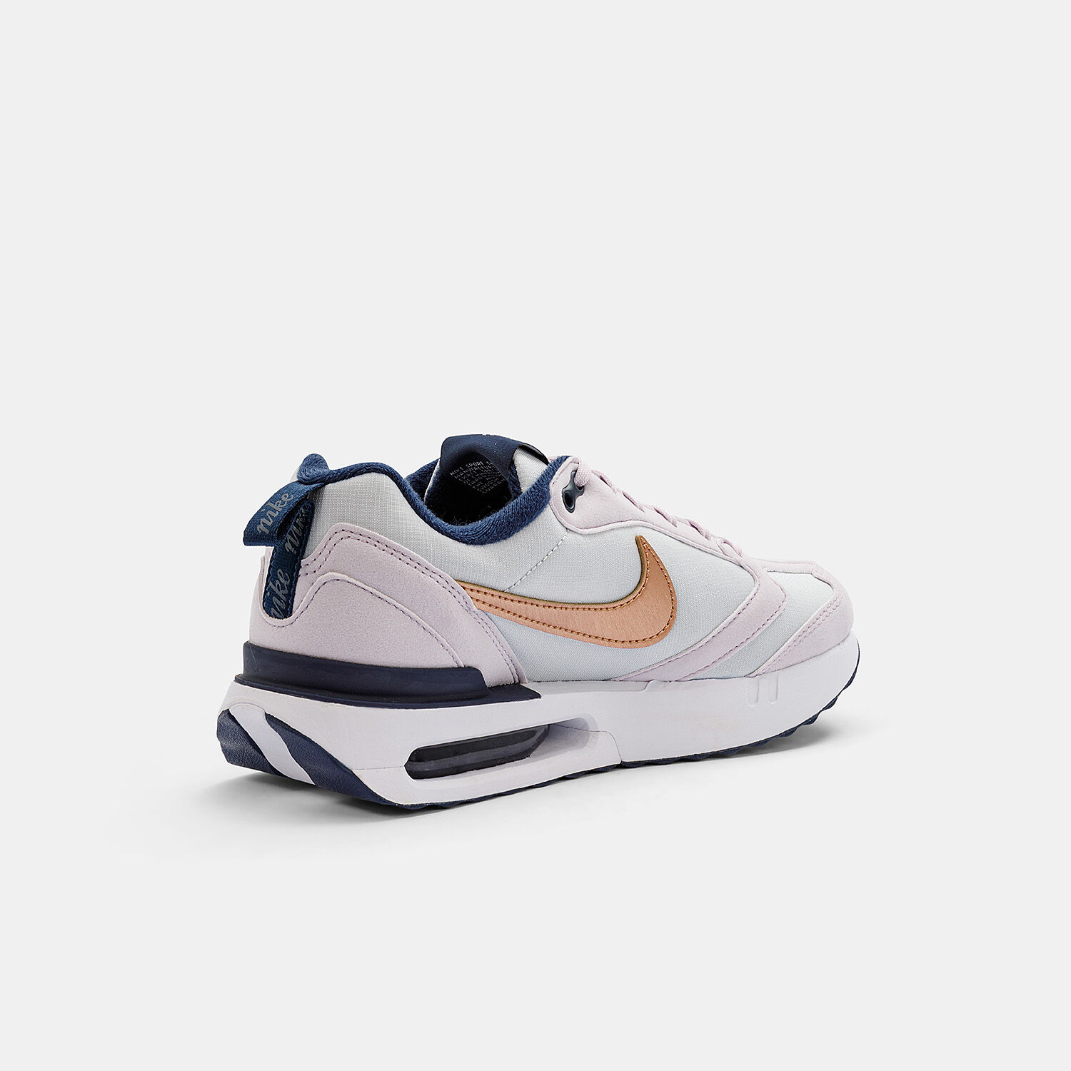 Nike Air Max Dawn GS grey gold and dark blue AW LAB