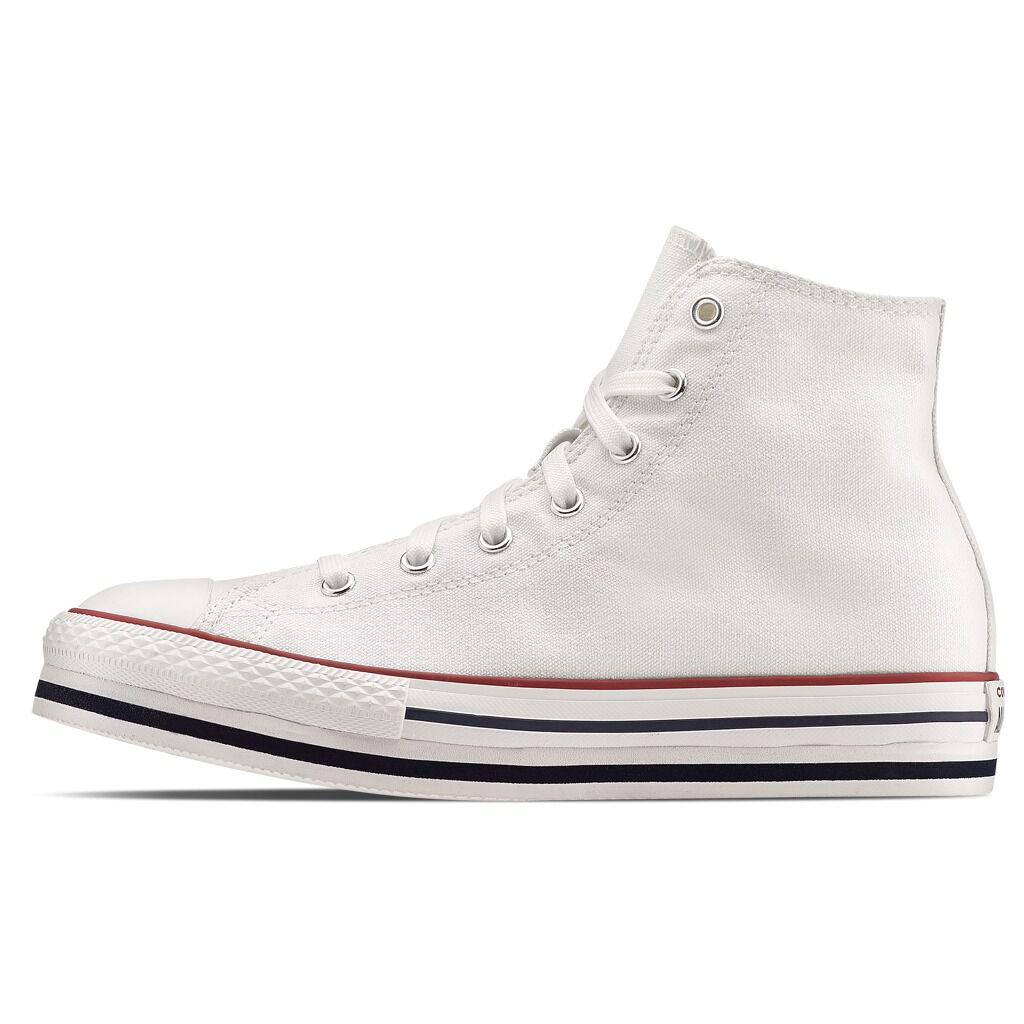 Converse platform discount alte bianche