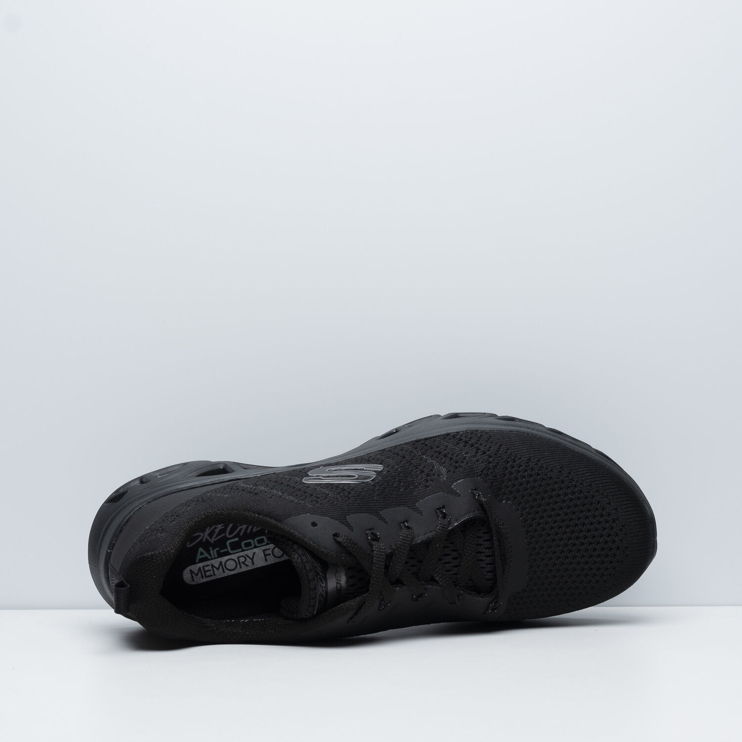 SKECHERS GLIDE STEP SPORT FOR WOMEN BLACK AW LAB