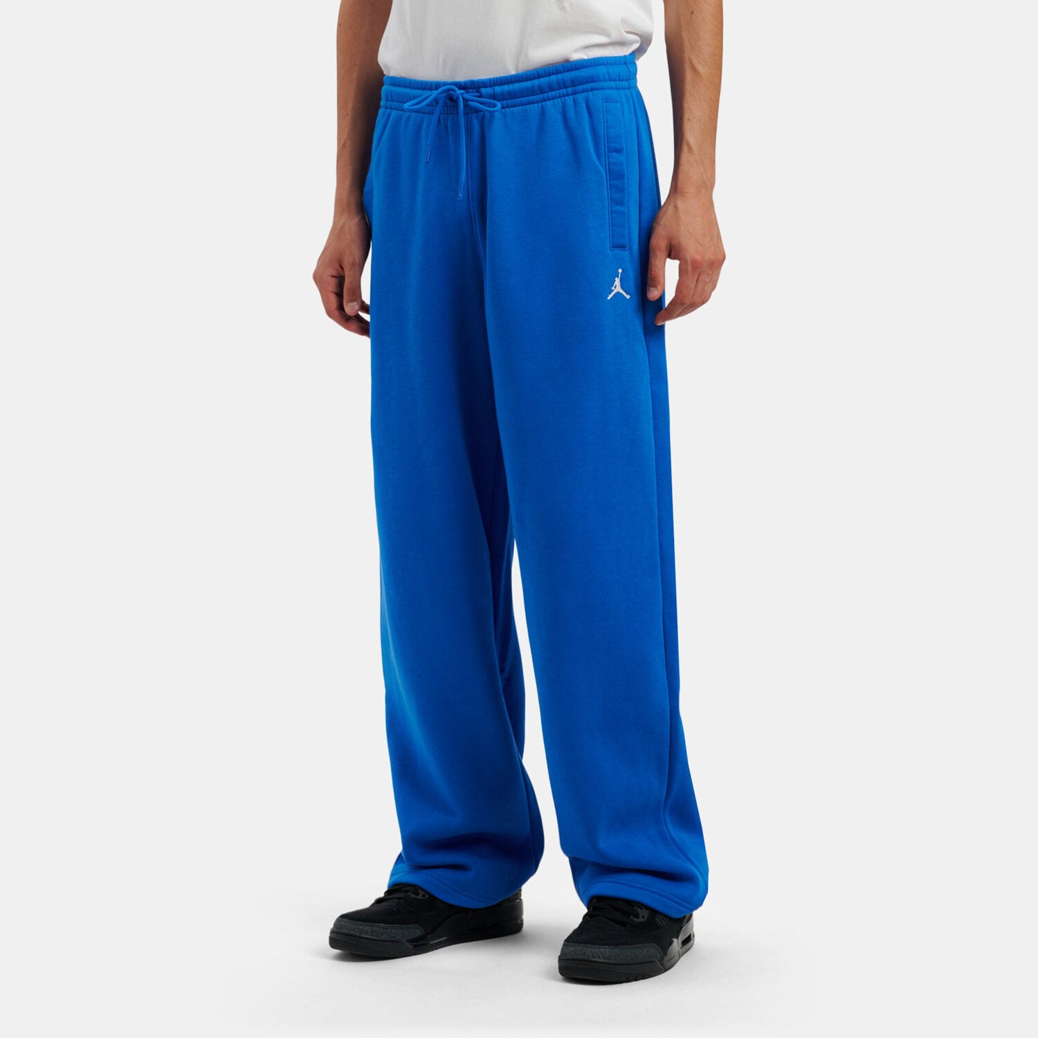 Jordan Brooklyn Fleece blue men's pants | AW LAB