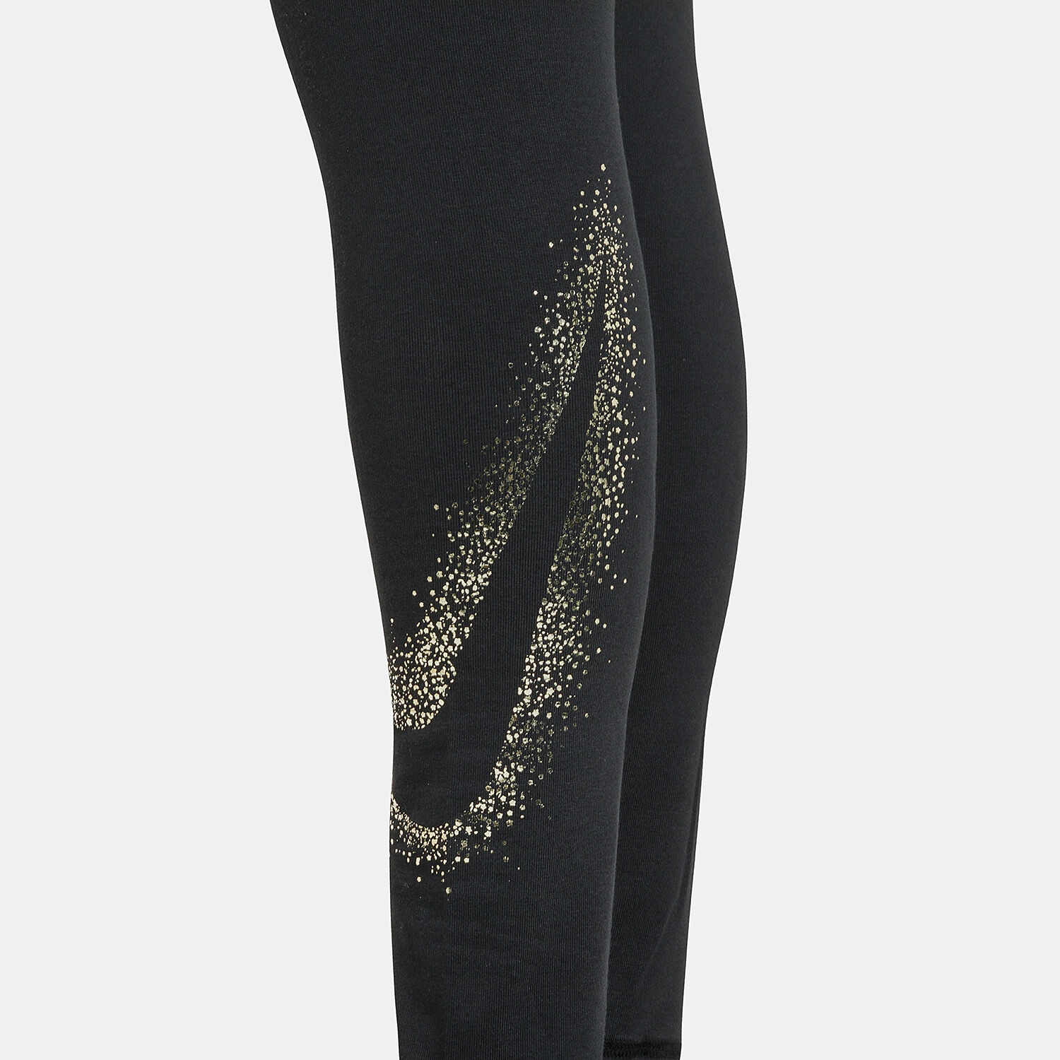 Nike metallic swoosh clearance leggings