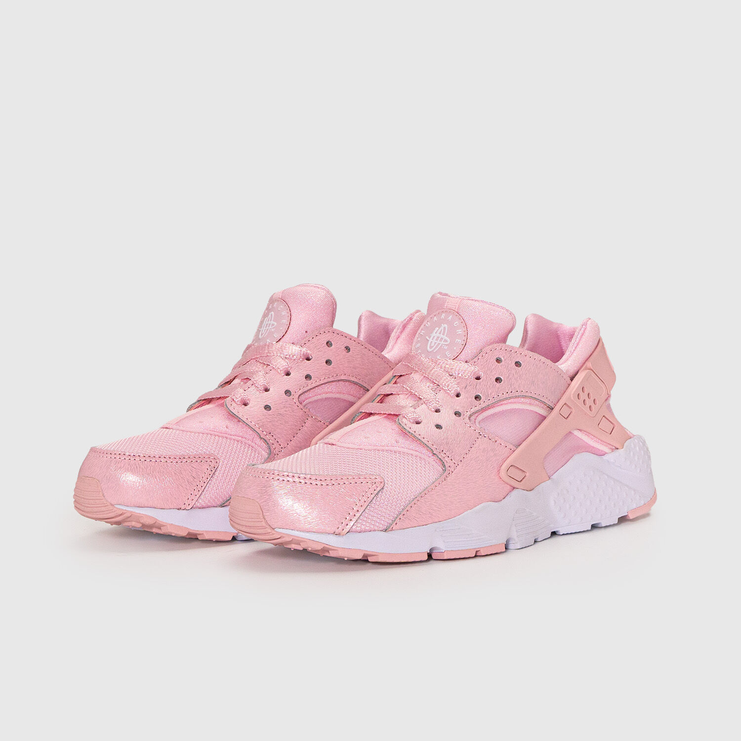 Nike Huarache Run GS pink and white AW LAB