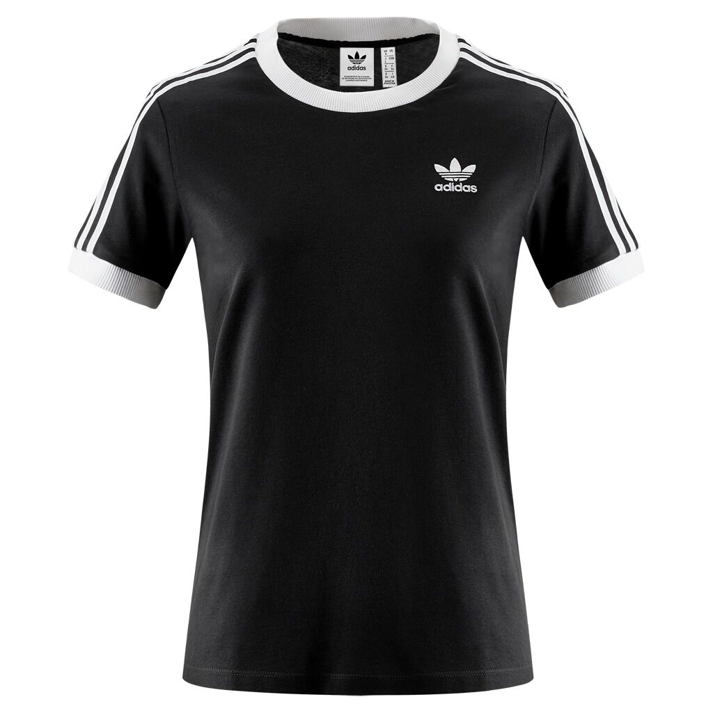 Adidas 3 Stripes black T shirt AW LAB