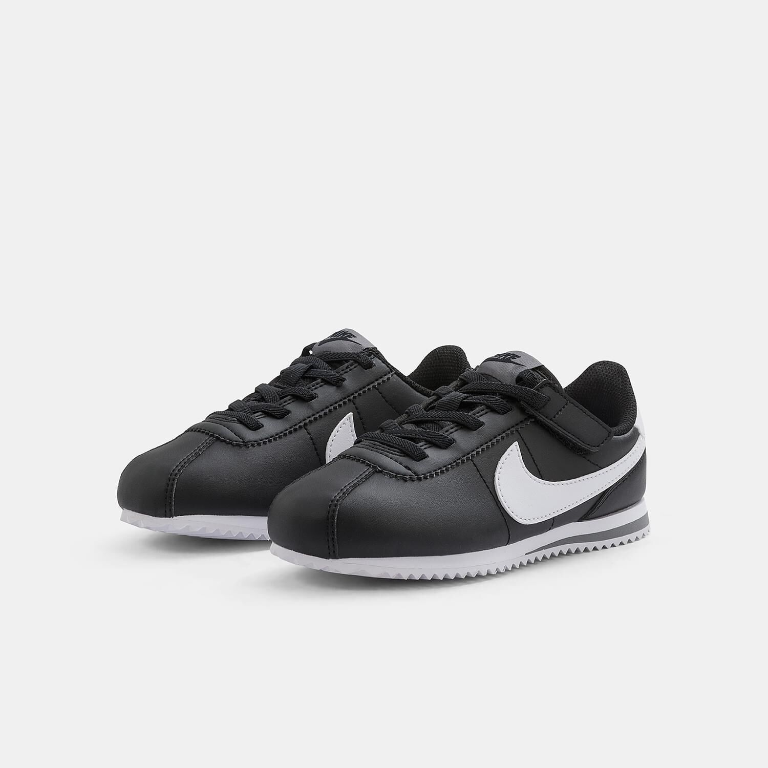 Nike Cortez EasyOn in black and white AW LAB