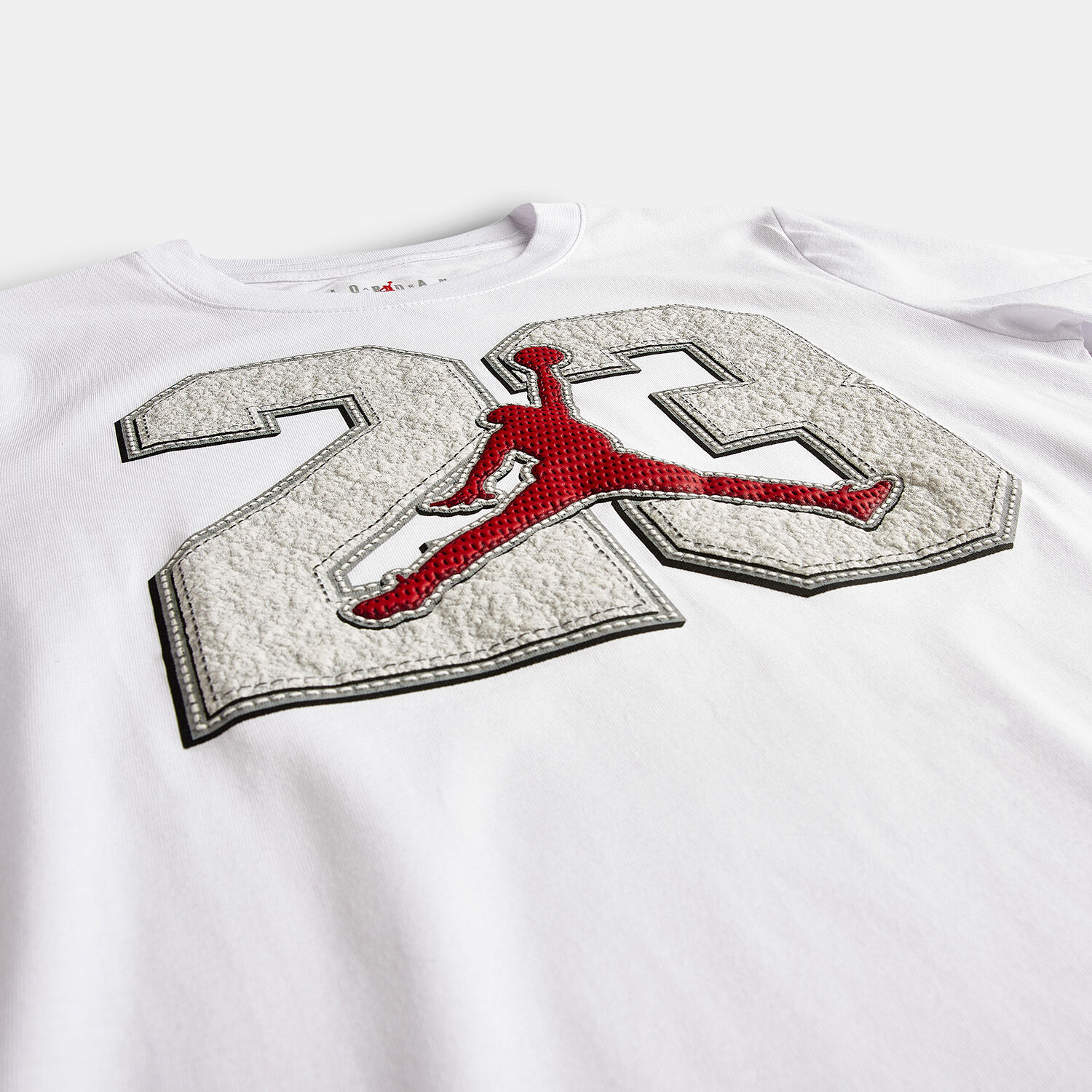 Jordan red and white shirt store