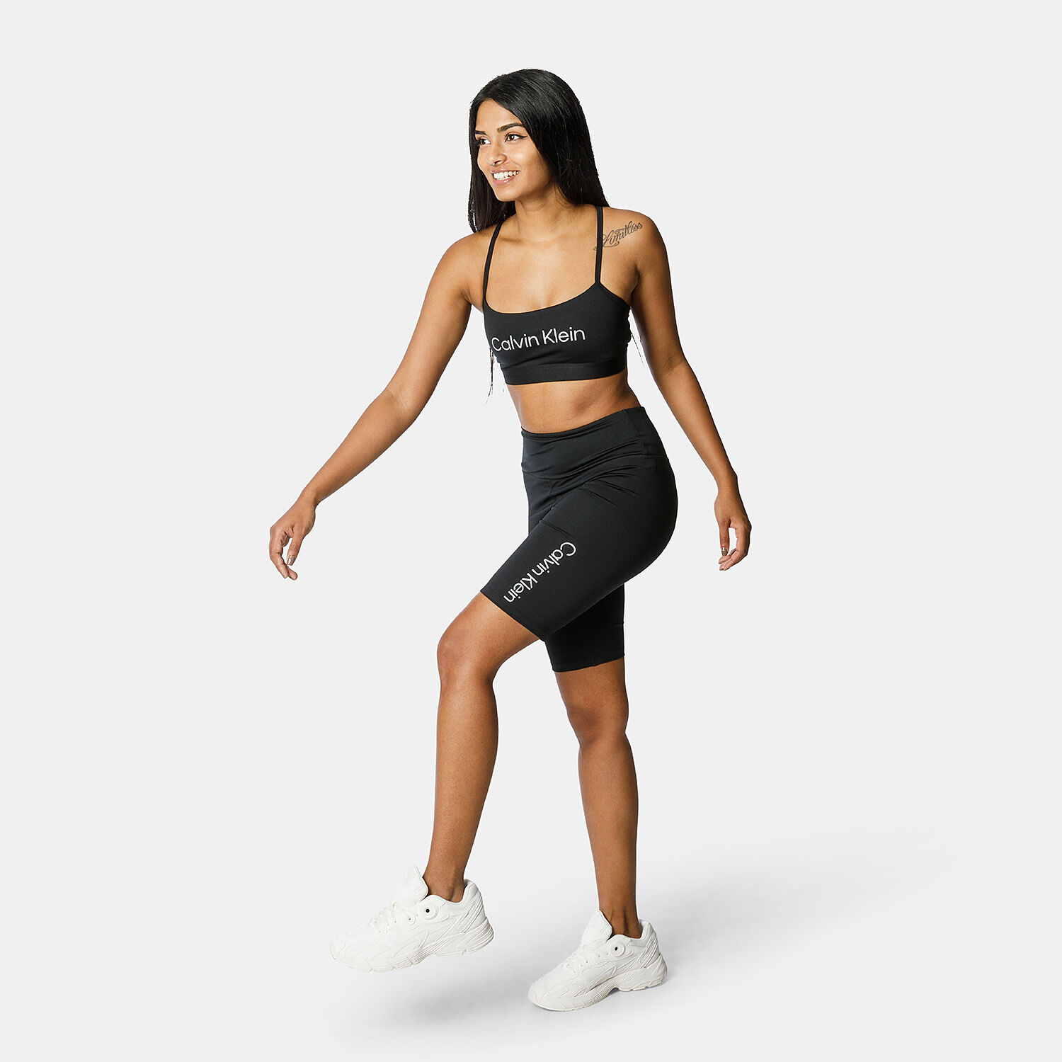 Calvin klein short leggings sales