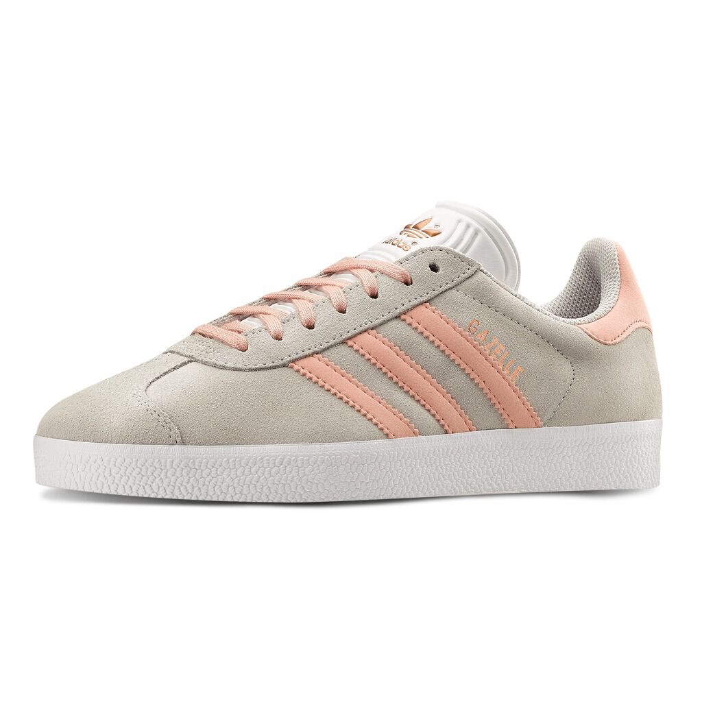adidas Gazelle grey and pink shoes AW LAB