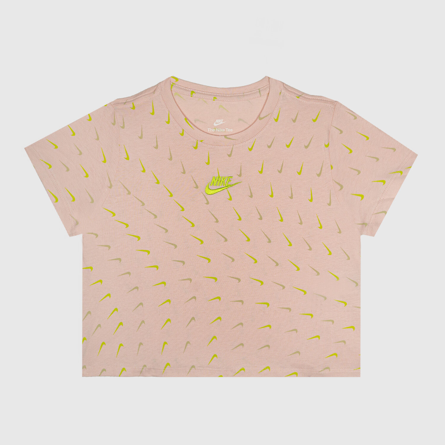 Yellow and sale pink nike shirt