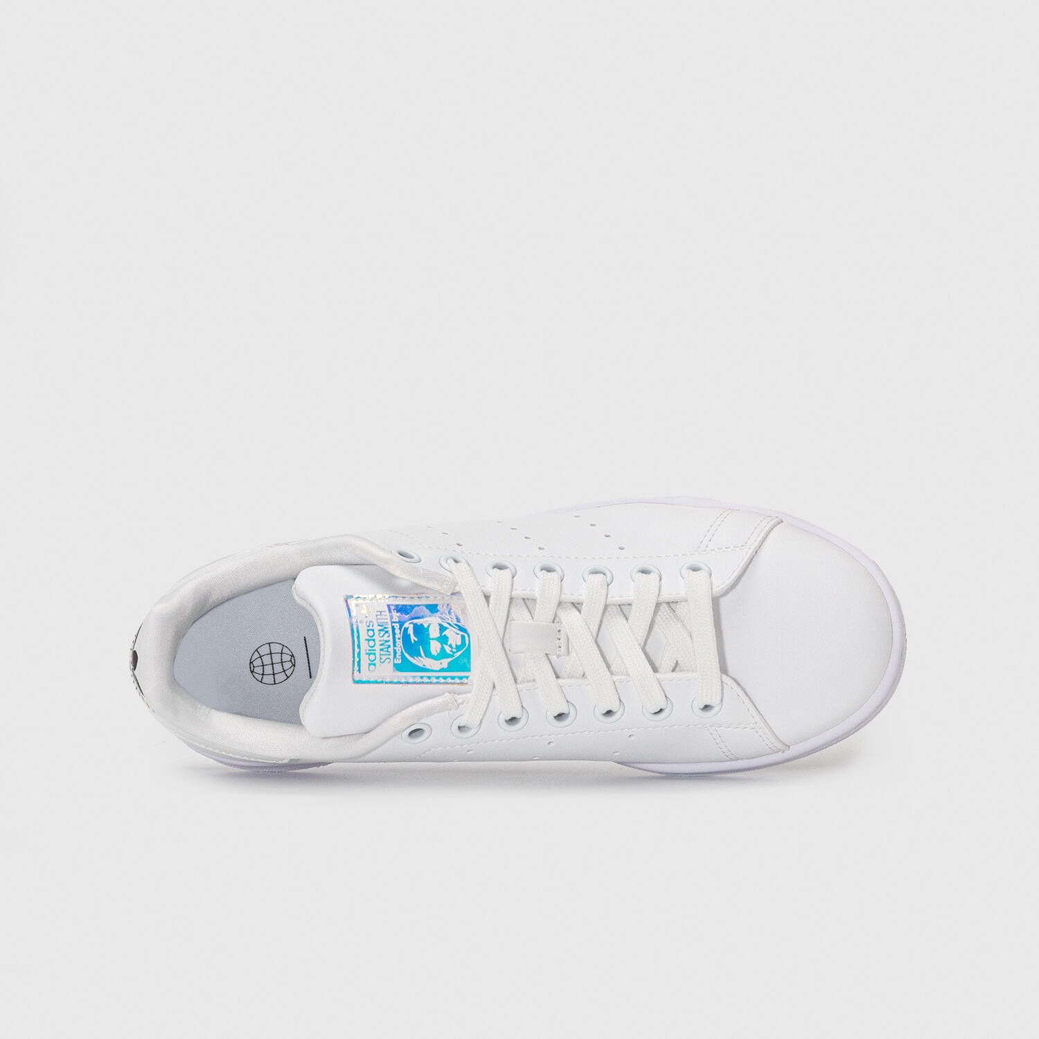 adidas Stan Smith white and silver AW LAB