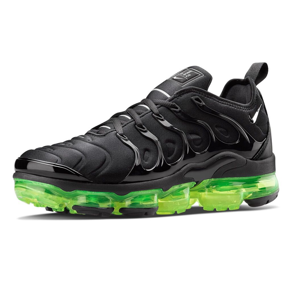 Vapormax plus nere outlet e verdi