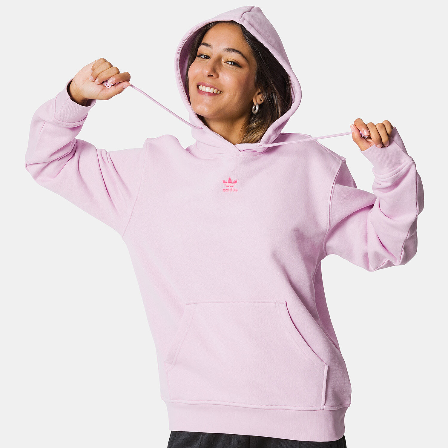Adidas rosa felpa cheap