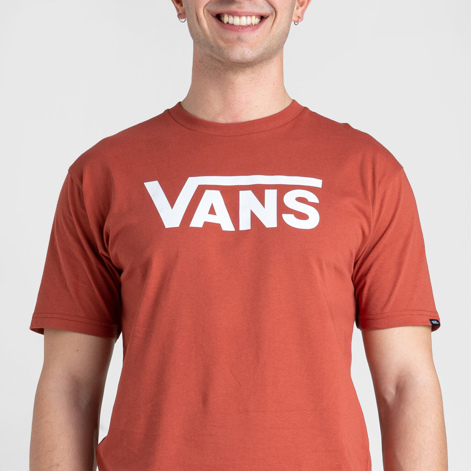 Orange vans t shirt store