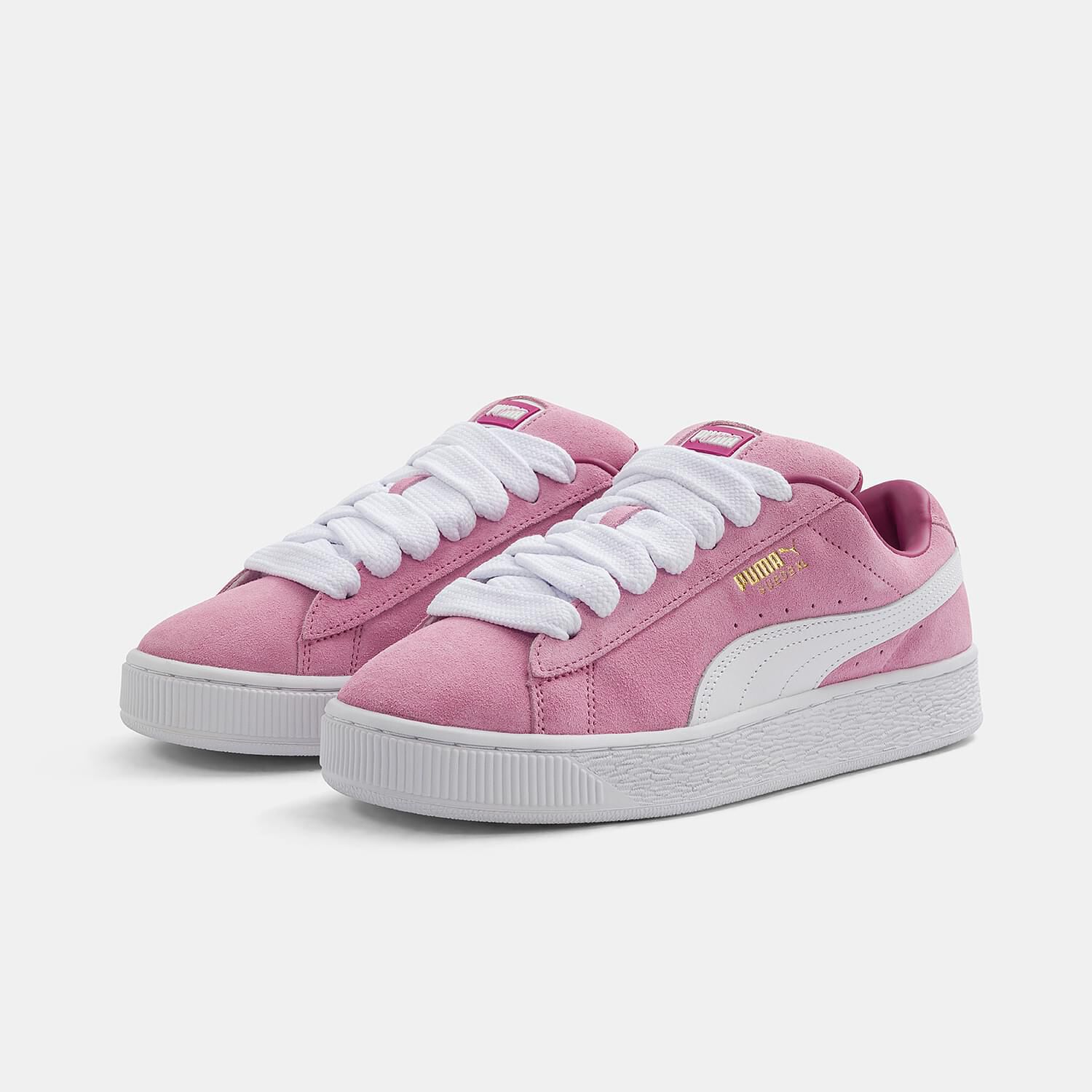 Pink and White Puma Suede XL Aperitiv SMU AW LAB