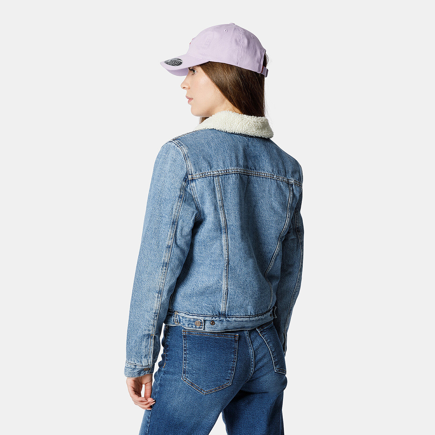 Levi sherpa hot sale trucker jacket