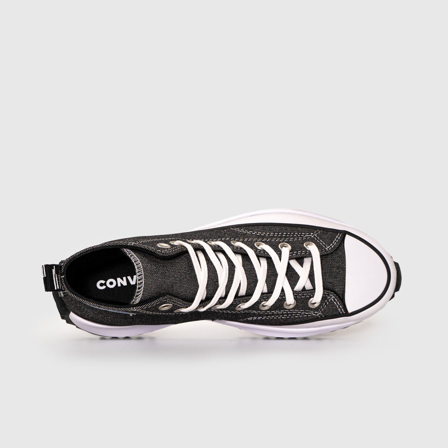 Converse platform nere on sale zalando