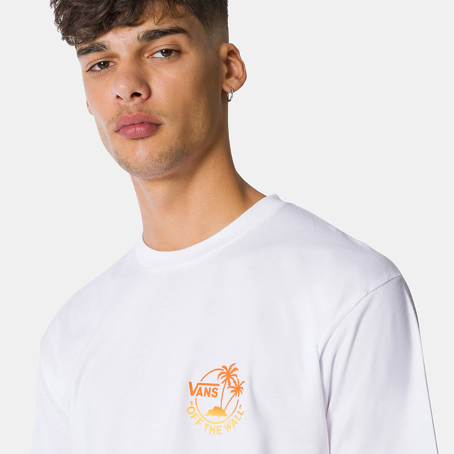 White and yellow vans shirt cheap
