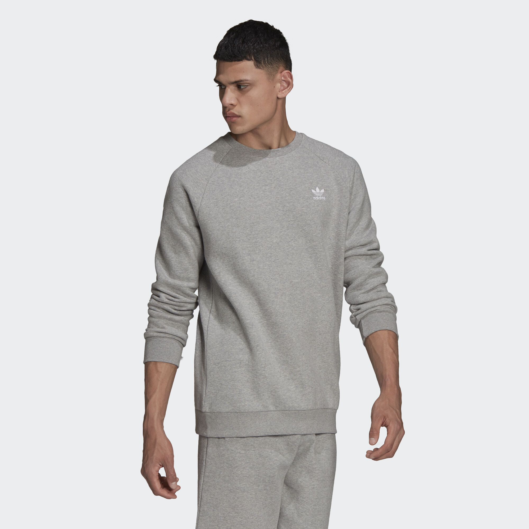 Felpa best sale crew adidas